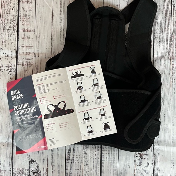 No longer available Fit Geno back brace posture corrector men/women size M new - Picture 9 of 10